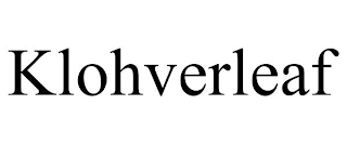KLOHVERLEAF DANCE