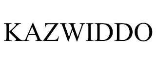 KAZWIDDO