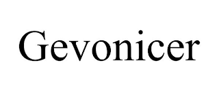 GEVONICER