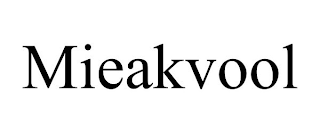 MIEAKVOOL