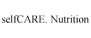 SELFCARE. NUTRITION