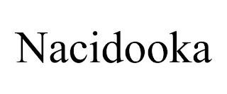 NACIDOOKA