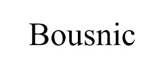 BOUSNIC