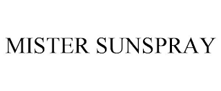 MISTER SUNSPRAY