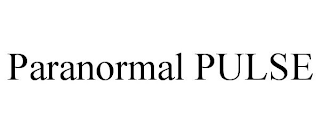 PARANORMAL PULSE
