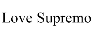 LOVE SUPREMO