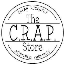 CHEAP RECENTLY ACQUIRED PRODUCTS THE C.R.A.P. STORE