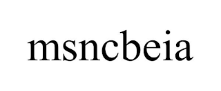 MSNCBEIA