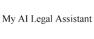 MY AI LEGAL ASSISTANT