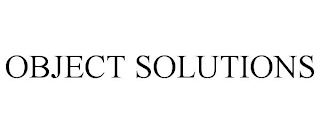 OBJECT SOLUTIONS