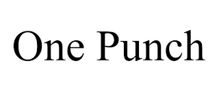 ONE PUNCH