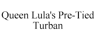 QUEEN LULA'S PRE-TIED TURBAN