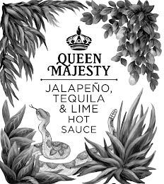 QUEEN MAJESTY JALAPENO TEQUILA & LIME HOT SAUCE