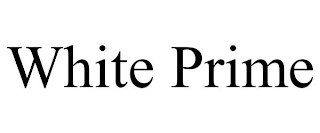 WHITE PRIME