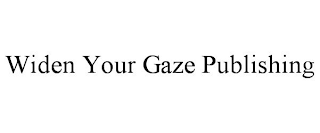 WIDEN YOUR GAZE PUBLISHING