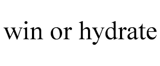 WIN OR HYDRATE