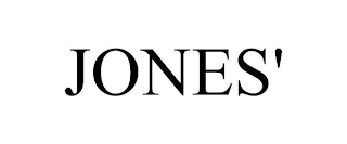 JONES'