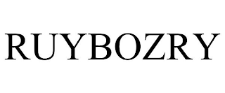 RUYBOZRY