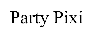 PARTY PIXI