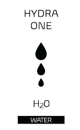 HYDRA ONE H2O WATER