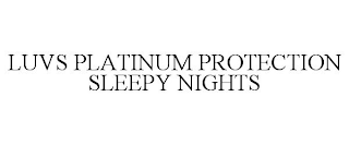 LUVS PLATINUM PROTECTION SLEEPY NIGHTS