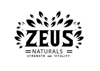 ZEUS NATURALS STRENGTH AND VITALITY