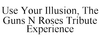 USE YOUR ILLUSION, THE GUNS N ROSES TRIBUTE EXPERIENCE