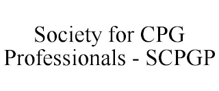 SOCIETY FOR CPG PROFESSIONALS - SCPGP