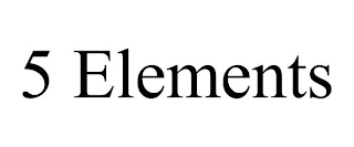 5 ELEMENTS