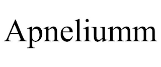 APNELIUMM