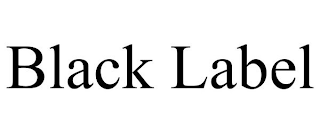 BLACK LABEL