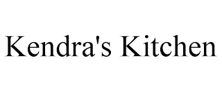 KENDRA'S KITCHEN