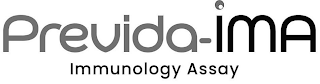 PREVIDA-IMA IMMUNOLOGY ASSAY
