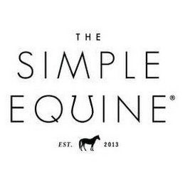 THE SIMPLE EQUINE EST. 2013
