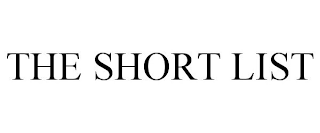 THE SHORT LIST