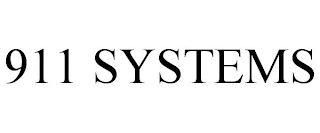 911 SYSTEMS