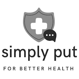 SIMPLY PUT FOR BETTER HEALTH