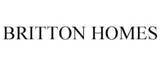 BRITTON HOMES