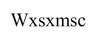 WXSXMSC