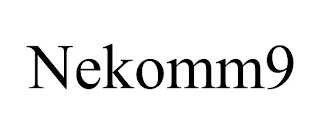 NEKOMM9