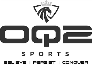 OQ2 SPORTS BELIEVE PERSIST CONQUER