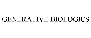 GENERATIVE BIOLOGICS