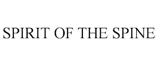 SPIRIT OF THE SPINE