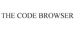 THE CODE BROWSER