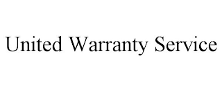 UNITED WARRANTY SERVICE