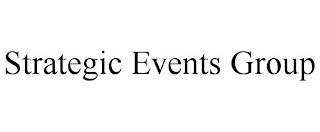 STRATEGIC EVENTS GROUP