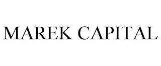 MAREK CAPITAL