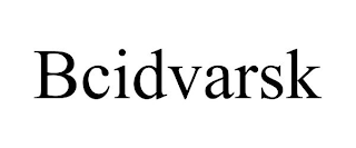 BCIDVARSK