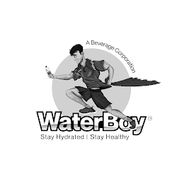 WATERBOY STAY HYDRATED | STAY HEALTHY A BEVERAGE CORPORATIONBEVERAGE CORPORATION