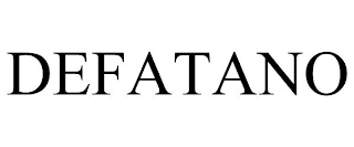 DEFATANO